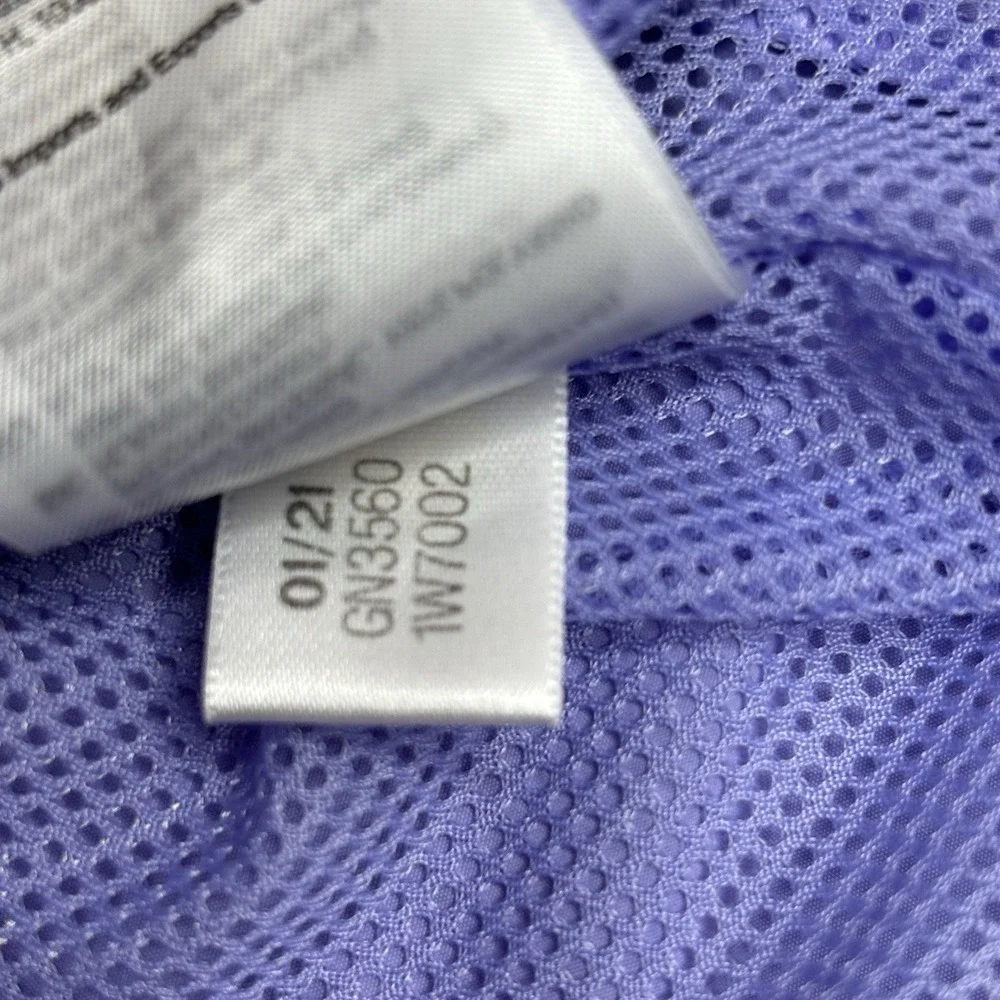 Adidas Originals Trefoil Primegreen Hood‎ Windbreaker Jacket Small Unisex Purple